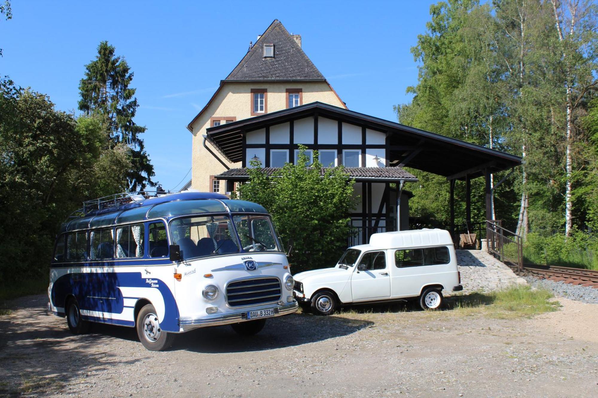 Отель Museumsbahnhof Ahuette Uxheim Экстерьер фото